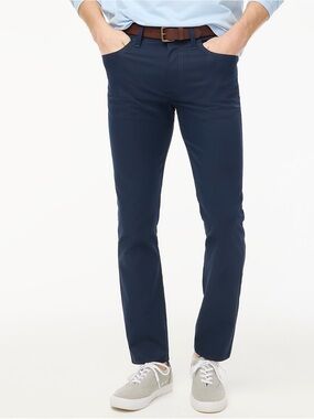 J.Crew Straight-fit five-pocket tech pant size 29x30 NWT